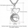 U7 Personalized Basketball Necklace Stainless