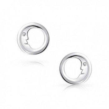 Bling Jewelry Celestial Crescent earrings in Women's Stud Earrings