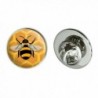 Bee on Honeycomb Metal 0.75" Lapel Hat Pin Tie Tack Pinback - CC186I37W37
