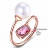 Statement Stackable Adjustable Simulated Gemstone in Women's Statement Rings