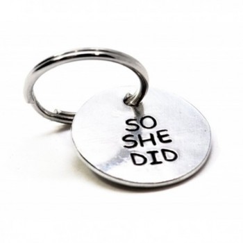 Hand Stamped Aluminum Round Chain