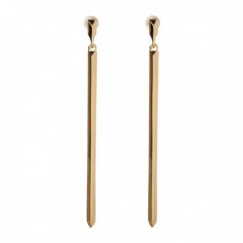 BCBG Generation Linear Bar Drop Earrings - 12k - CT1833LMGTS