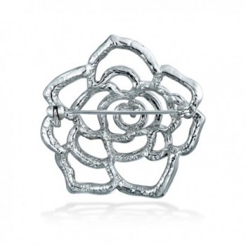 Bling Jewelry Crystal Flower Brooch
