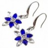 Necklace Crystal Snowflake Earrings Zirconia