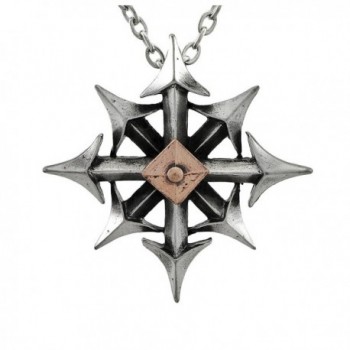 Chaostar Pendant by Alchemy Gothic- England - CM1126OO7OF