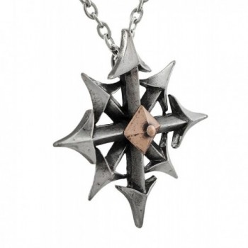 Chaostar Pendant Alchemy Gothic England in Women's Pendants