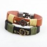 Brilendid Vintage Treble Leather Bracelets in Women's Cuff Bracelets