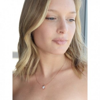 Mariell Luxurious Round Cut Zirconia Necklace