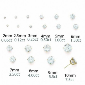 White Round Basket Zirconia Earrings