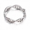 Yoursfs Infinity Chemistry Jewelry Encircle in Women's Band Rings