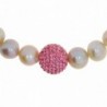 Freshwater Cultured Stretch Bracelet Crystal in Women's Stretch Bracelets