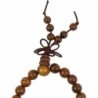 WOODIES Walnut Wood Bead Necklace