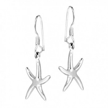 Dancing Starfish Sterling Silver Earrings