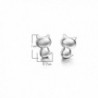 Sterling Silver Cat Stud Earrings - CJ12DGK1V7D