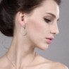 Stunning Stainless Steel Earrings Diameter in Women's Hoop Earrings