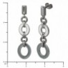 Amello stainless enameled original ESOG01K in Women's Drop & Dangle Earrings