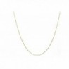 Chelsea Jewelry Basic Collections 1.5mm Wide Round Box Chain Necklace. (22 inches gold plated base) - C912N3B19IY