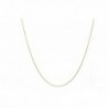 Chelsea Jewelry Basic Collections 1.5mm Wide Round Box Chain Necklace. (22 inches gold plated base) - C912N3B19IY