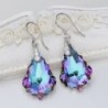 EleQueen Sterling Earrings Swarovski Crystals