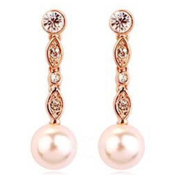 ROMANTIC Swarovski Crystals Simulated earrings - CF17YE2IN4N