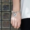 Soccer Classic Silver Crystal Bracelet in Women's Link Bracelets