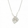 Silver Geometric Square Necklace Earring in Women's Jewelry Sets