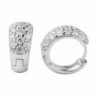 Sterling Zirconia Simulated Diamond Earrings