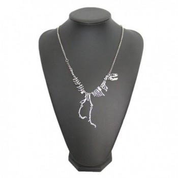 JoJo & Lin Cutout Dinosaur Bones Pendant Necklace for Women - CI128O72TPL