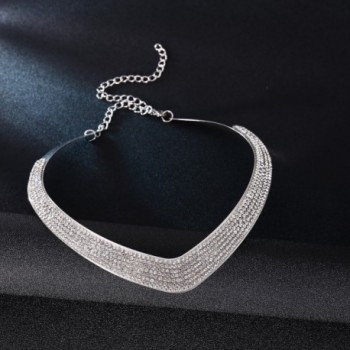 Wedding Jewelry Crystal Necklace Statement