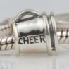 Charms Sterling Silver Cheerleader Bracelet
