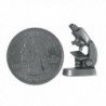 Stereo Microscope Lapel Pin Count