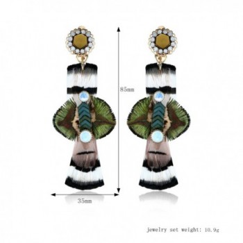 Starshiny Handmade Bohemian Dangling Earrings in Women's Drop & Dangle Earrings