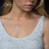 Sterling Silver Sister Necklace Forever