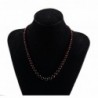 Amandastone Natural Garnet Charm Necklace