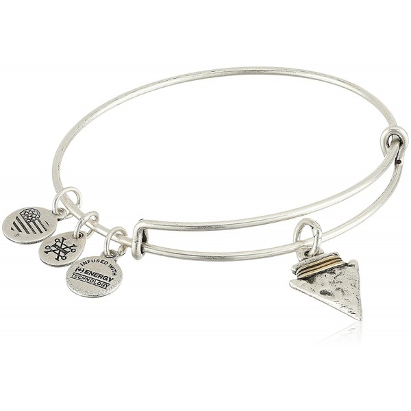 Alex and Ani Womens Arrowhead Bangle - Rafaelian Silver - CJ182AWMEYN