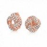 Bling Jewelry Crystal Earrings Plated