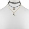 Lux Accessories Pendant Collar Necklace