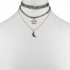 Lux Accessories Pendant Collar Necklace
