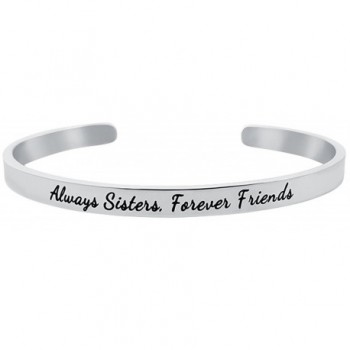 Sister Bracelet Sentimental Positive Stainless - Stainless Steel - C21879MWWQH