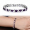 SDLM Fashion Sterling Gemstone Bracelet 7