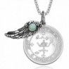 Archangel Michael Amulet Pendant Necklace in Women's Pendants