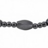 Magnetic Twisted Simulated Hematite Bracelet