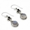 NOVICA Sterling Rainbow Moonstone Earrings