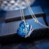 Caperci Sterling Pendant Necklace Swarovski in Women's Pendants