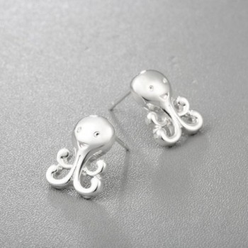 Octopus Earrings Jewelry Piercing Friends in Women's Stud Earrings
