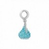 Hersheys Kisses Womens Sterling Crystal