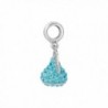 Hersheys Kisses Womens Sterling Crystal