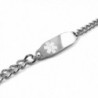 MyIDDr Pre Engraved Customizable Gastric Bracelet in Women's ID Bracelets