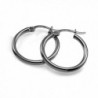 Flashed Sterling Silver Polished Earrings