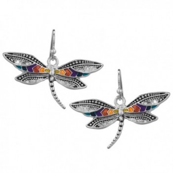 Dragonfly Marcasite Magnetic Function Earrings in Women's Jewelry Sets